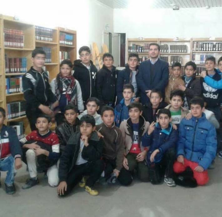 بازدید مدارس از کتابخانه