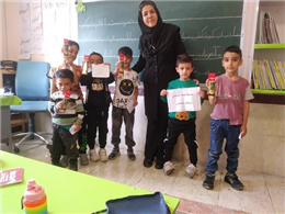 مسابقه جمله نویسی مدرسه عسگری